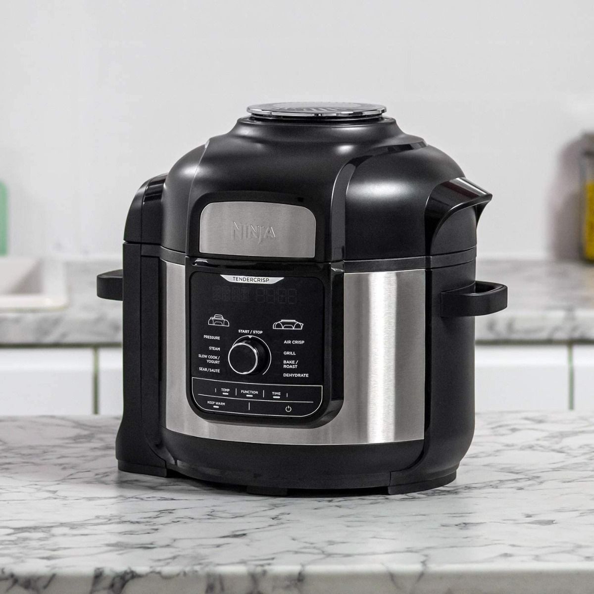 Ninja OP500UK A Foodi Max 9 In 1 Multi Cooker Black Stainless Steel at Cartersdirect in Brighton Haywards Heath Horsham Worthing Southwick Storrington