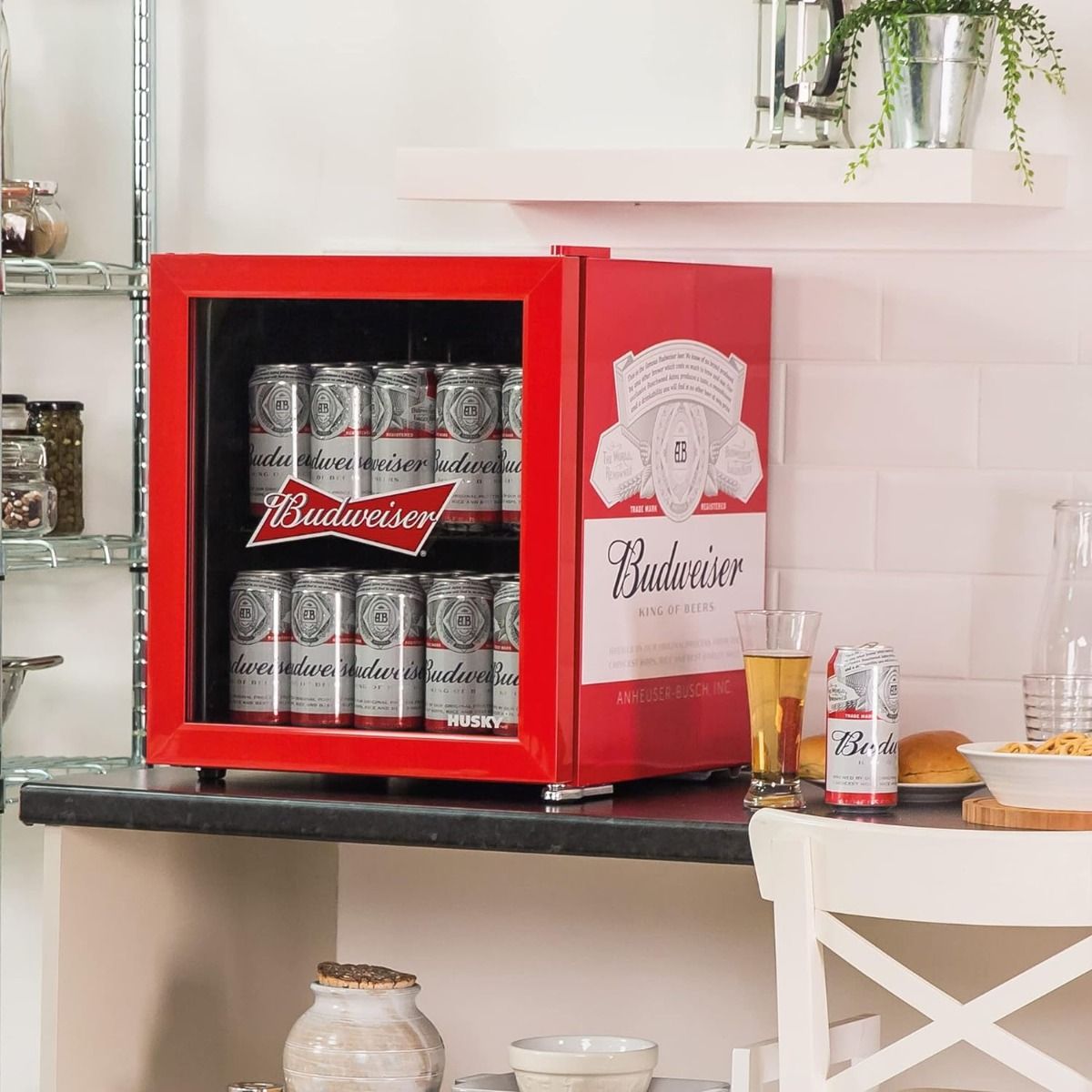 Budweiser Husky Drinks Fridge Mini Beer Fridge Argos Refurbished