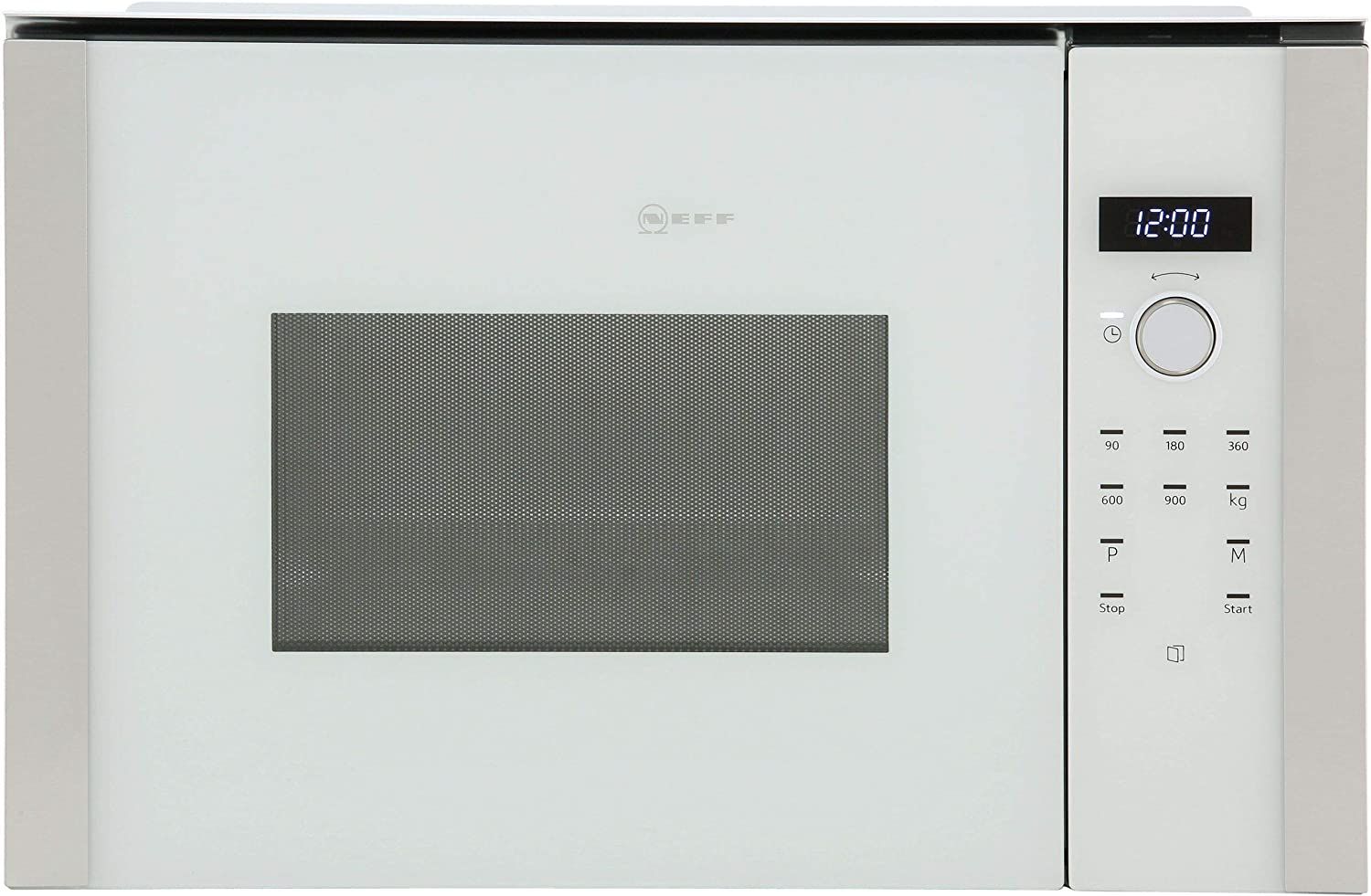 Neff HLAWD53W0B built in microwave white 25lt at Cartersdirect in