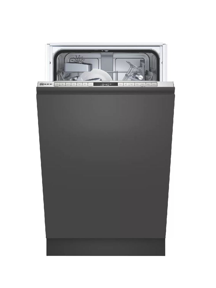 neff s583c50x0g integrated slimline dishwasher