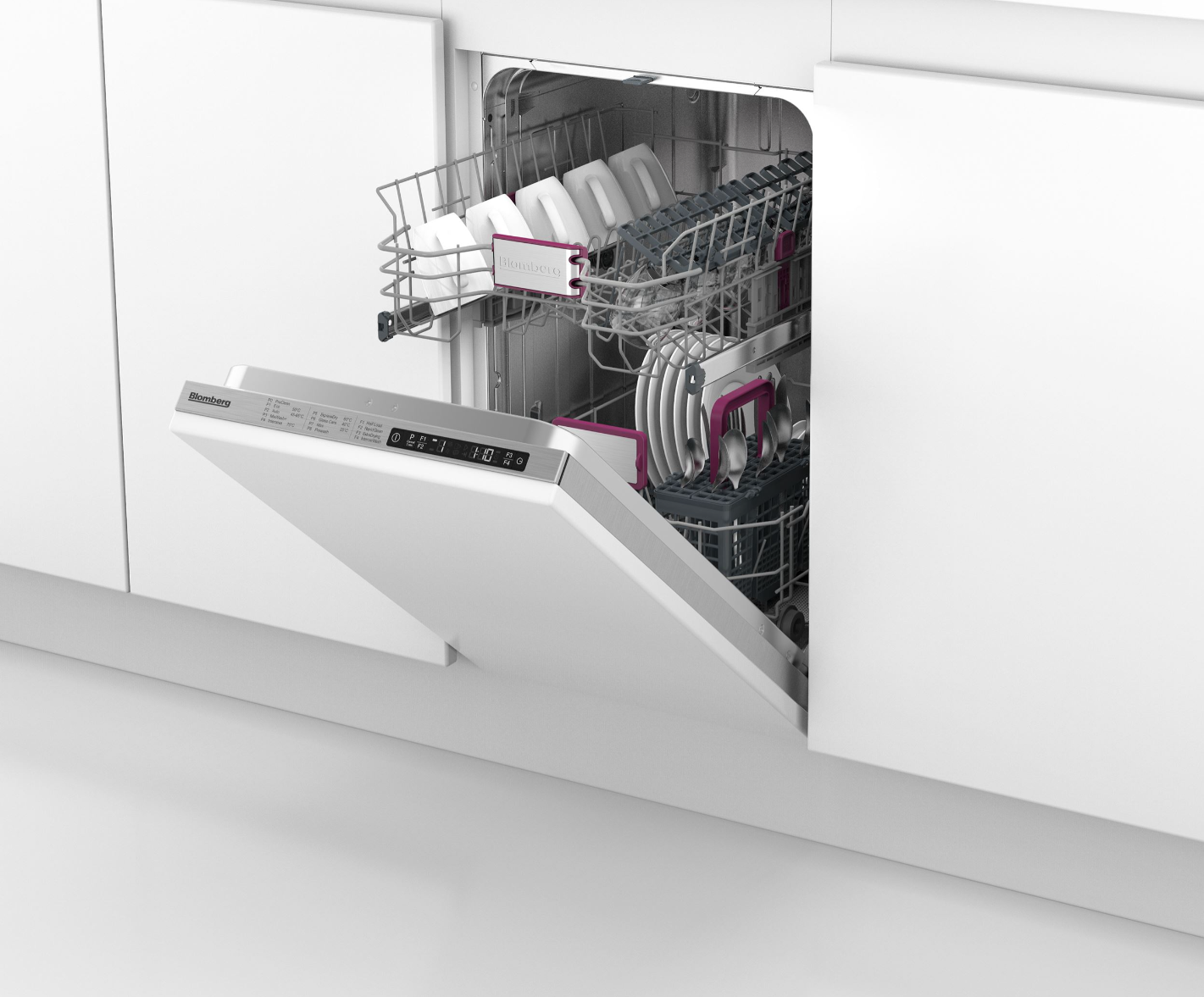 Blomberg LDV02284 Fully Integrated 45cm Dishwasher (A) E Rated at
