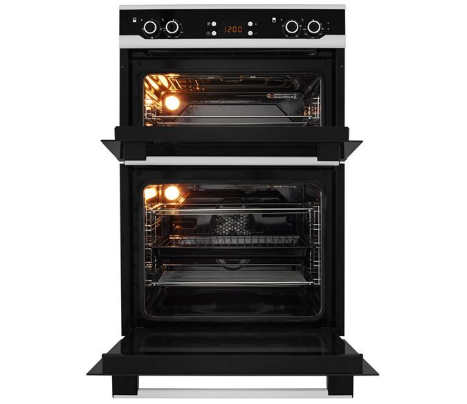Flavel FLV92FX Built In Double Oven Stainless Steel A/A Rating at