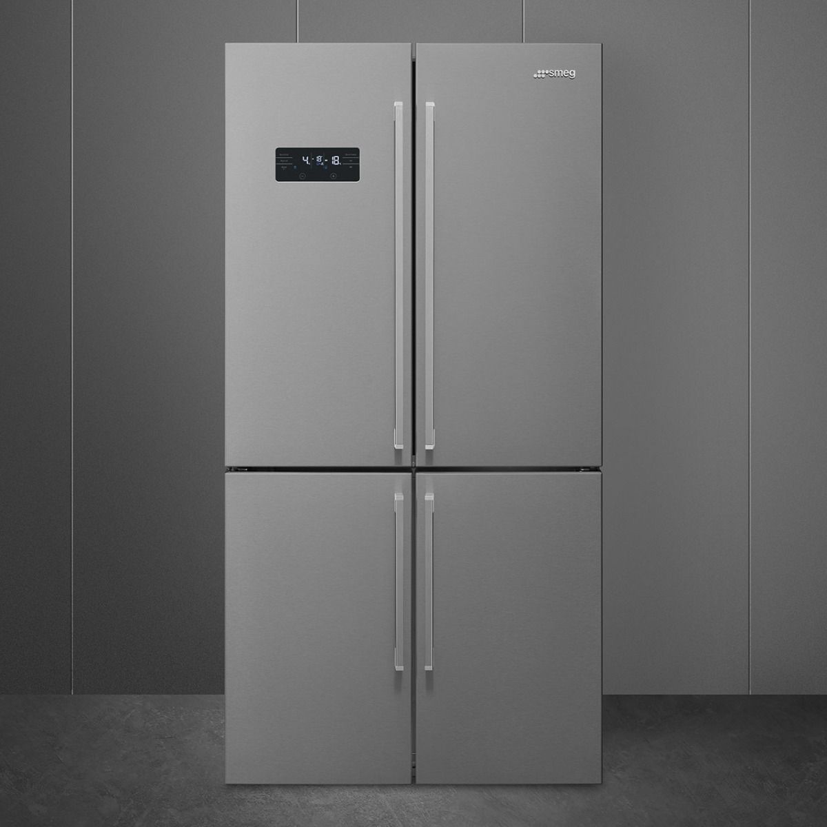 Smeg FQ60BPE White 4-door American Fridge Freezer With Convertible Compartment Smeg FQ60BPE White 4-door American Fridge Freezer With Convertible Compartment