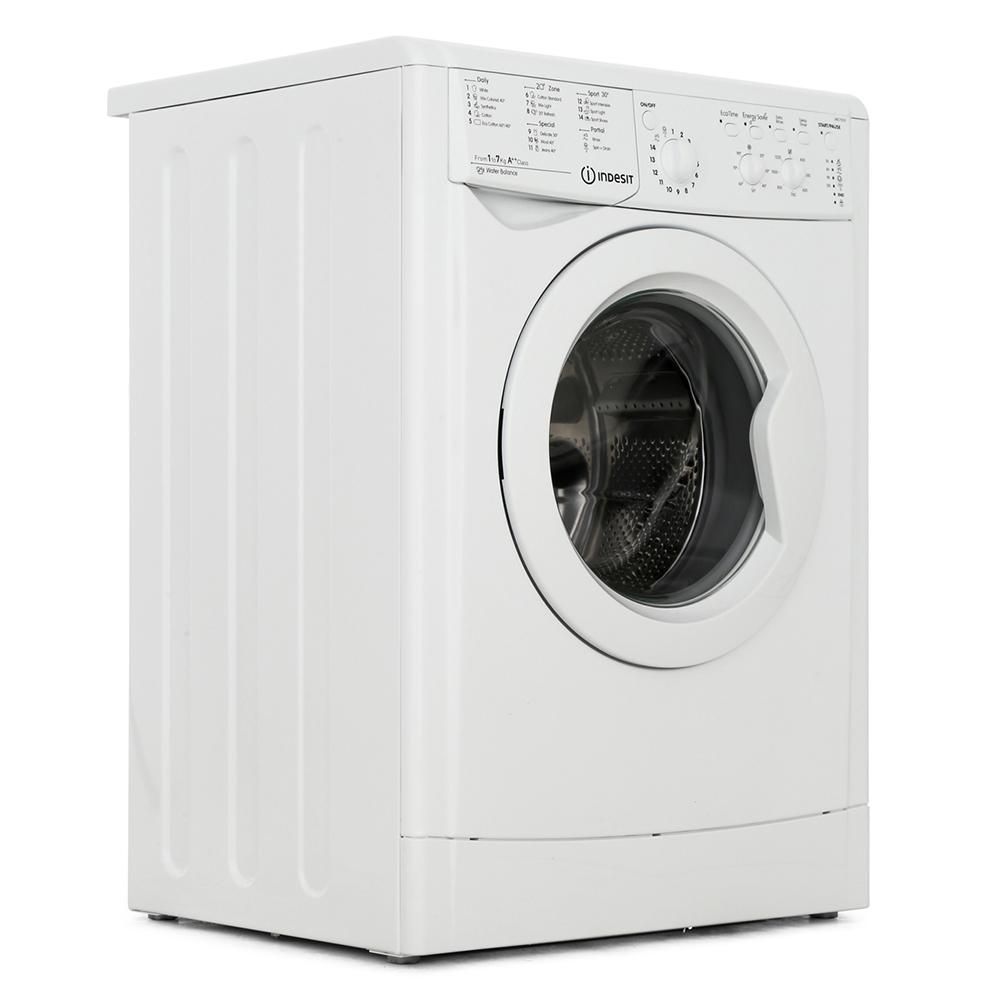 Indesit IWC71252UKN 1200Spin 7Kg E Rated Washing Machine White at