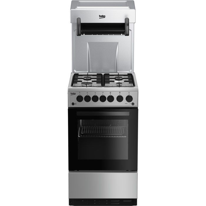 gas cookers with eye level grill