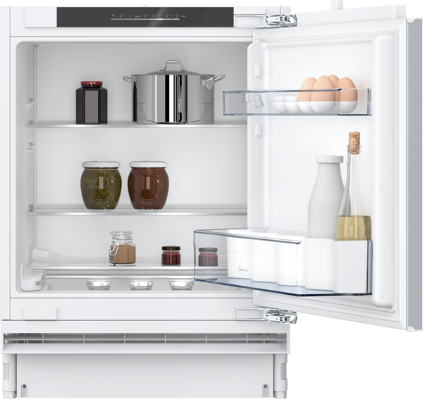 Neff KU1212FE0G 82x59.8 under counter fridge 2 vegetable drawers