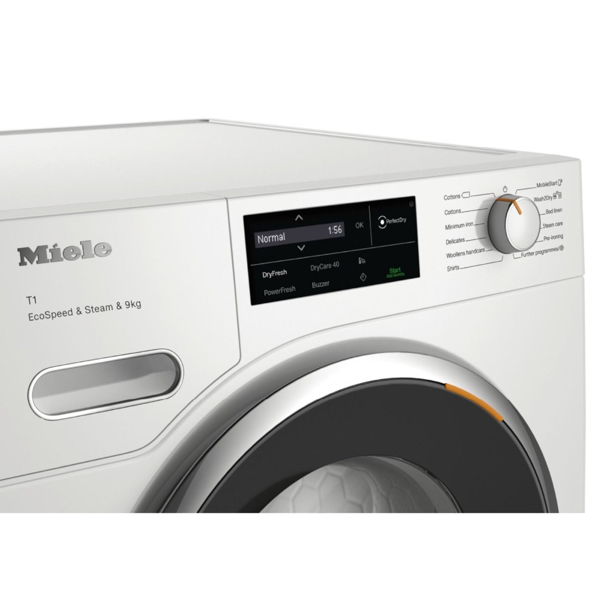 Miele TWL780WP Exclusive Freestanding Tumble Dryer Heat Pump Ecospeed