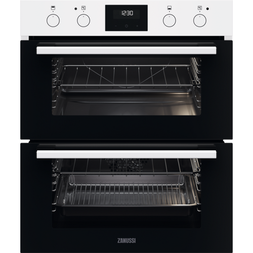 Zanussi ZPHNL3W1 Built Under Double Oven With 5 Main Oven Functions And 5 Top Oven Functions at Cartersdirect in Brighton Haywards Heath Horsham Worthing Southwick Storrington