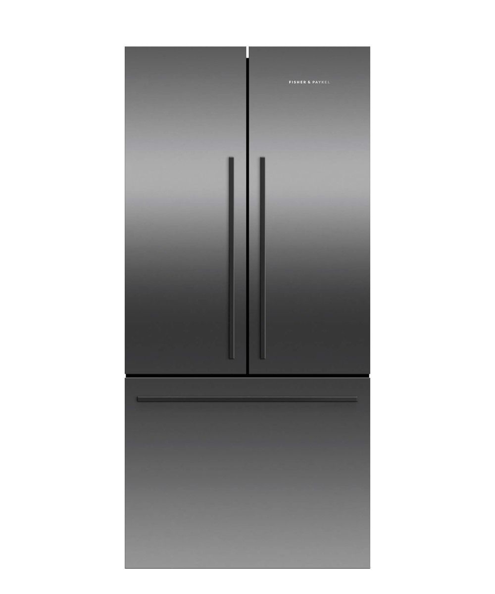 Fisher Paykel Rf522adb5 American Style Fridge Freezer French Door 790mm Black Steel At Cartersdirect In Brighton Haywards Heath Horsham Worthing Southwick Storrington