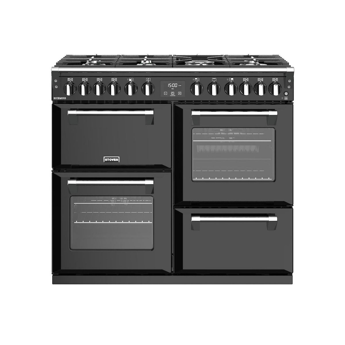 Stoves SEB602TCC Black OvenCooker at