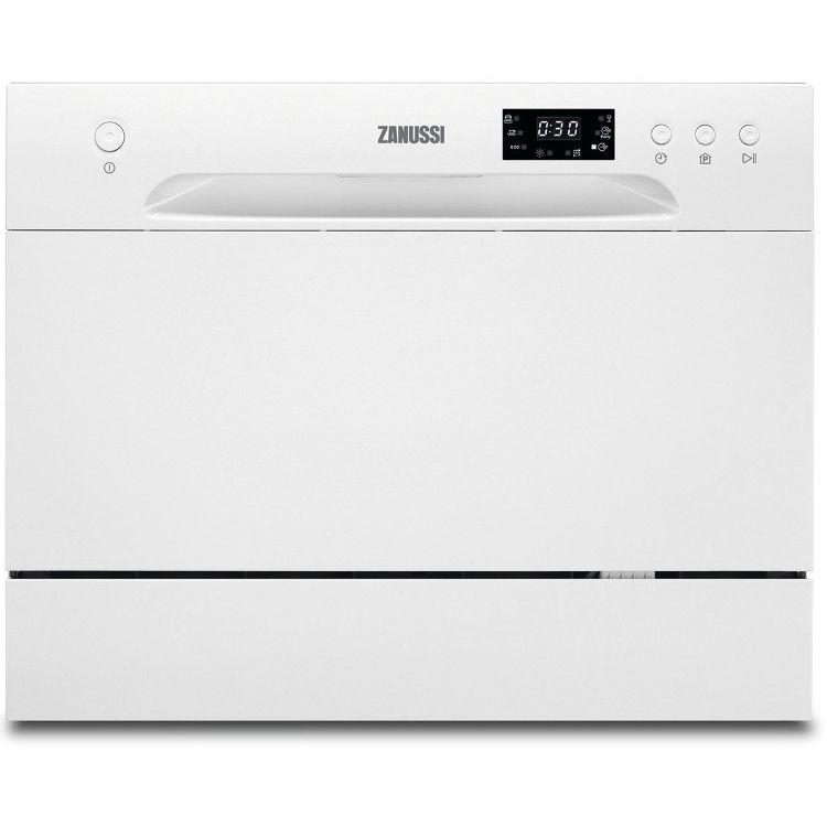 Zanussi ZDM17301WA Table Top-Compact Dishwasher White A+ Energy Rating ...