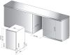 Indesit DSIO3T224EZUKN Integrated Slimline Dishwasher