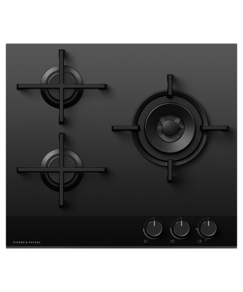 Fisher and Paykel CG603DNGGB4 Gas On Glass Hob