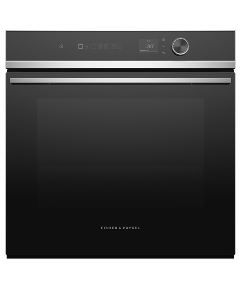 Fisher and Paykel OB60SD16PLX1 60cm Series 7 Contemporary Pyrolytic Oven, 16 Function - Stainless Steel - A Rated