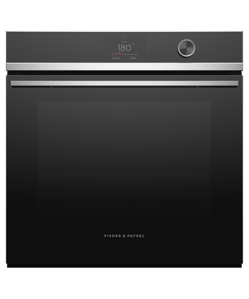 Fisher and Paykel OB60SDPTDX2 60cm Series 9 Contemporary Pyrolytic Oven - Stainless Steel -  A Rated