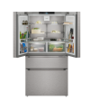 Liebherr MBSDDI 9524 Plus American Style NoFrost Fridge Freezer Plumbed In Ice Maker, Smart Steel-Silver
