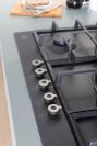 Bertazzoni P905CPRONE Pro Series 90cm Gas Hob with Central Wok Burner Matt black