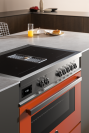 Bertazzoni PROCH94I1EART Professional 90cm Range Cooker Single Aspirational Venting Induction Hob Gloss Orange