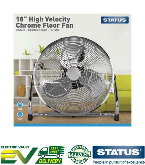 Status International Ltd S18CFLOORFAN1PKB Cooling Fan