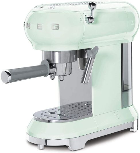 Smeg ECF01PGUK Espresso Machine - Barista Quality