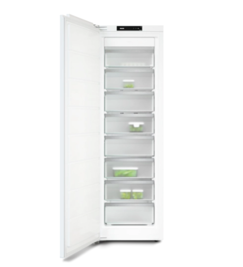 Miele FNS7710E No Frost Built-In Freezer, Fixed Hinge, E Rated