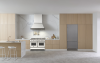 Bertazzoni HER126G2EAVT Heritage 120cm Range Cooker Twin Oven with Griddle Dual Fuel Ivory