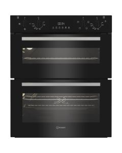 Indesit DUI10DB Built Under Double Oven