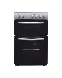 Statesman EDC50S 50cm Electric Double Oven Ceramic Cooker Silver