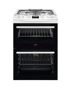 AEG CKX6540ACW Freestanding Dual Fuel Cooker