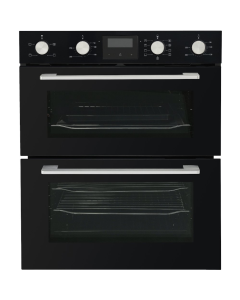 Belling BEL BI703MFC BLK Built Under Double Oven