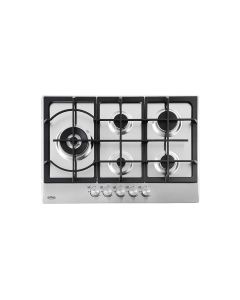 Belling BEL GHU753CI STA 75cm  Stainless Steel 5 Burner Gas Hob - 3.6kW Wok Burner