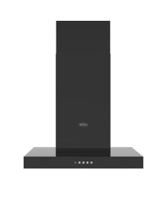 Belling BEL CHIM 603T BLK 60cm Chimney Cooker Hood in Black C Rated