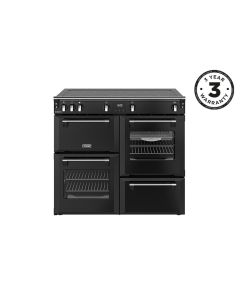 Stoves ST RCA RICH 100EI TCH BLK 100cm Wide Range Cooker Electric Induction - Black - A Rated