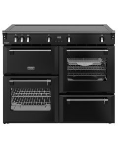 Stoves ST DX RCA RICH 110EI ZLS BLK 110cm Wide Range Cooker Induction - Black - A Rated