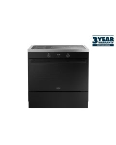 Belling PROV BEL RCA VISION SGL 90EI 90cm Electric Induction Range Cooker Single Oven Black A Rated