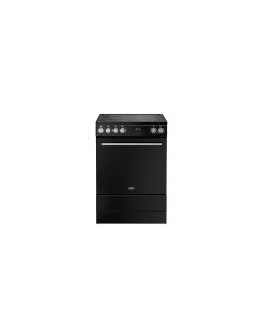 Belling PROV BEL FSA VISION SGL 60EI BSS 60cm Electric Induction Single Oven Cooker Black  A Rated