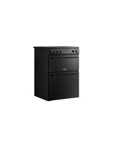 Belling PROV BEL FSA VISION 60EI BLK 60cm Electric Induction Twin Oven Cooker Black A Rated