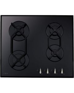 CDA HVG621BL Gas On Glass Hob