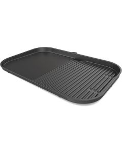 Ninja XSKOGXLGGCMEU Woodfire XL Electric BBQ Grill & Flat Plate Accessory- Black