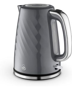 Swan SK14611GRY Rapid Boil Kettle 1.7L - Grey