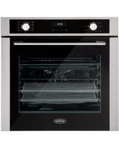 Belling BEL BI603MF STA ingle Electric Multifunction Built-In Oven A Rated In Stainless Steel