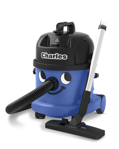 Numatic 824615 Charles Cylinder Vacuum Cleaner, Wet Or Dry - Blue