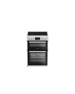 Blomberg HKRN651W 60cm Double Oven Electric Cooker with Vitroceramic Hob - White