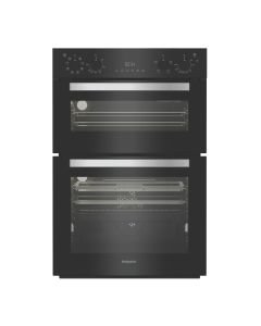 Hotpoint DIH82G1AB Built In Electric Multifunctional Double Oven 71L / 38L - Black with Air Fry