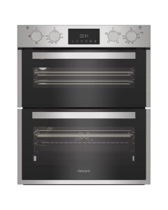 Hotpoint DUH12D1IX Built Under Electric Fan Oven 48L / 38L - Stainless Steel A Rated