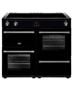 Belling BEL FARMHOUSE 100EI BLK Range Cooker