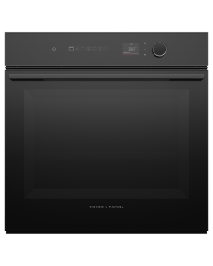 Fisher and Paykel OB60SM16PLB1 60cm Series 7 Minimal Pyrolytic Oven, 16 Function - Black- A Rated