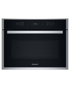 Hotpoint HCW6O7HTSXUK Built In Combination Microwave with Steam in Stainless Steel