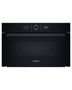 Hotpoint HMD44MBUK Built In Microwave with Grill in Black