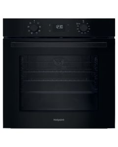 Hotpoint HO455HBUK Built In Hydrolytic Cleaning Single Oven in Black